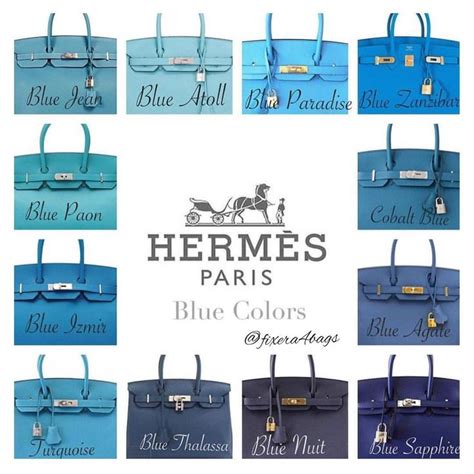 hermes bleu glacier vs blue lin|hermes blue colours.